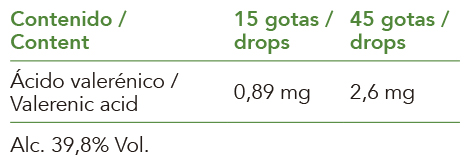 Producto natural de Intersa Labs para descanso profundo con valeriana de cultivo ecológico.